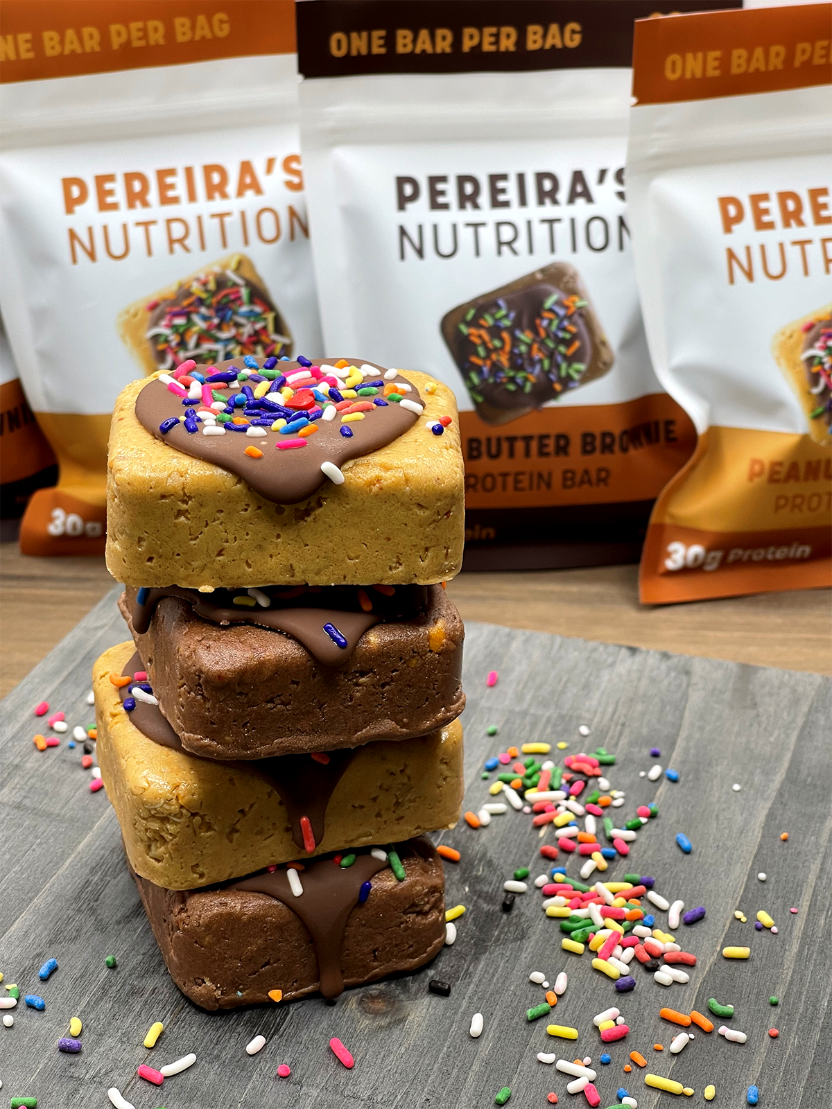 Peanut Butter Brownie Protein Bar