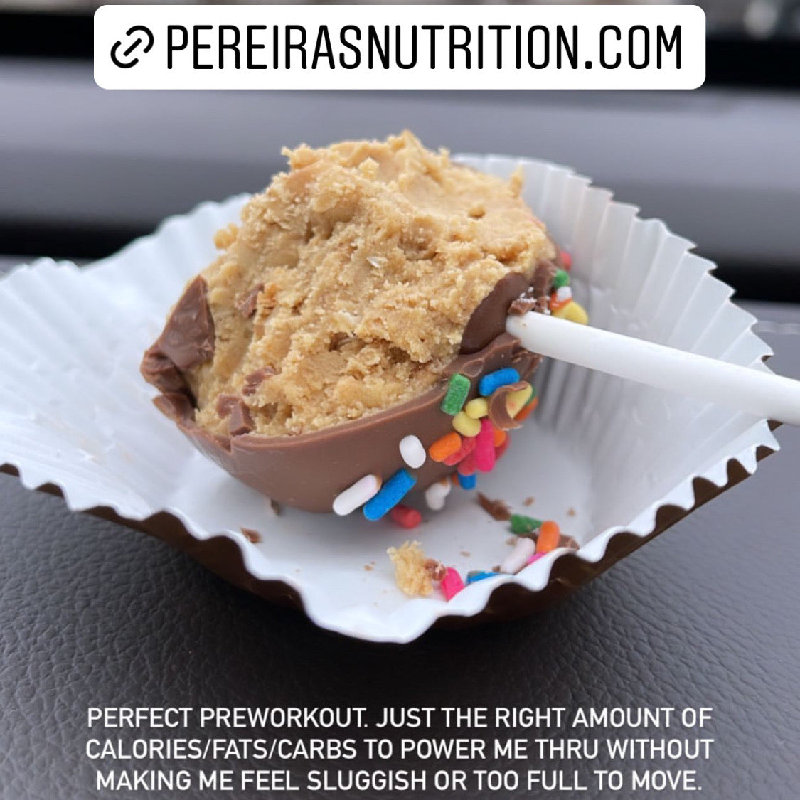 Chocolate Covered Protein Ball